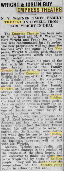 Empress Theatre - 18 Jul 1917 Changes Hands (newer photo)